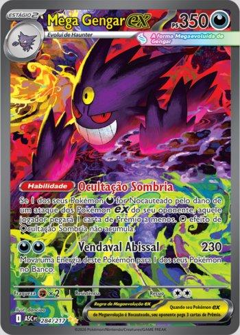 Carta rara de Mega Gengar EX